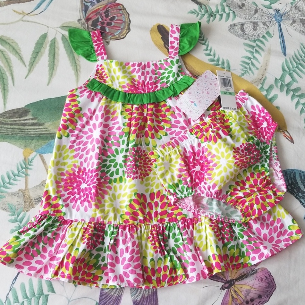 Floral print dress